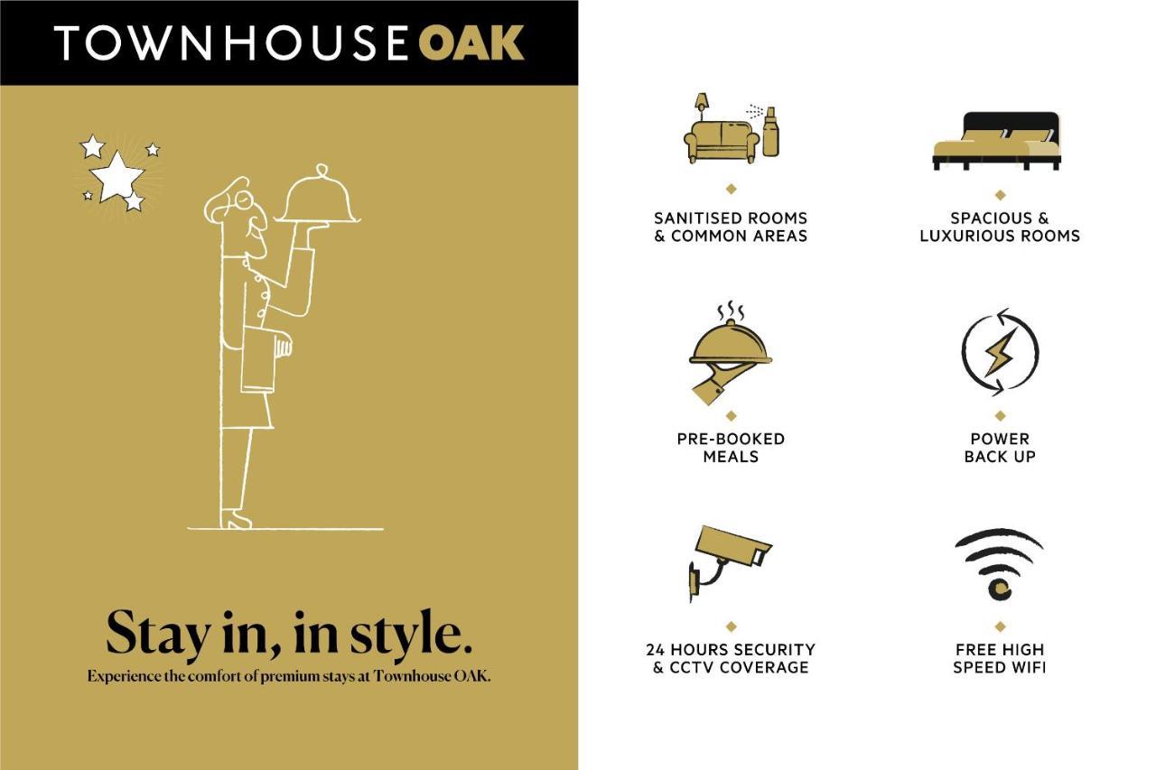布巴内什瓦尔 Townhouse Oak Pentagon Residency酒店 外观 照片